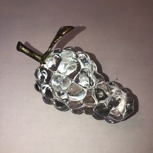 Grape with gold leaf